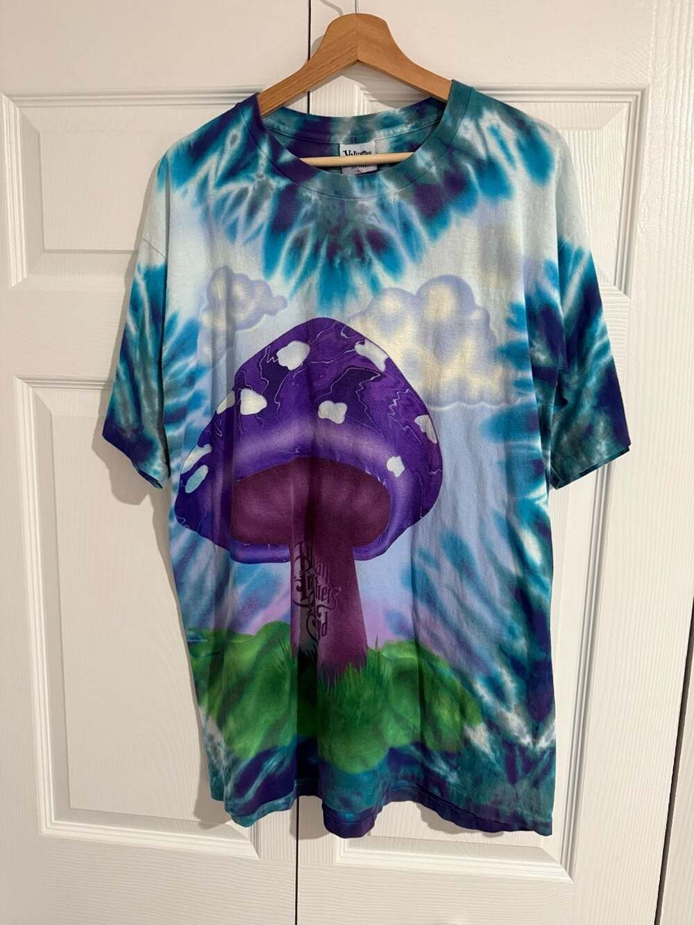 Vintage 1996 Allman Brothers Band Spring Tour Mushroom Tie Dye Shirt Size L